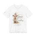 Julia's Graceful Roots™ Tee | His Grace Floral T-Shirt