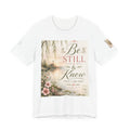 Julia's Graceful Roots™  Be Still Tee |  Floral T-Shirt