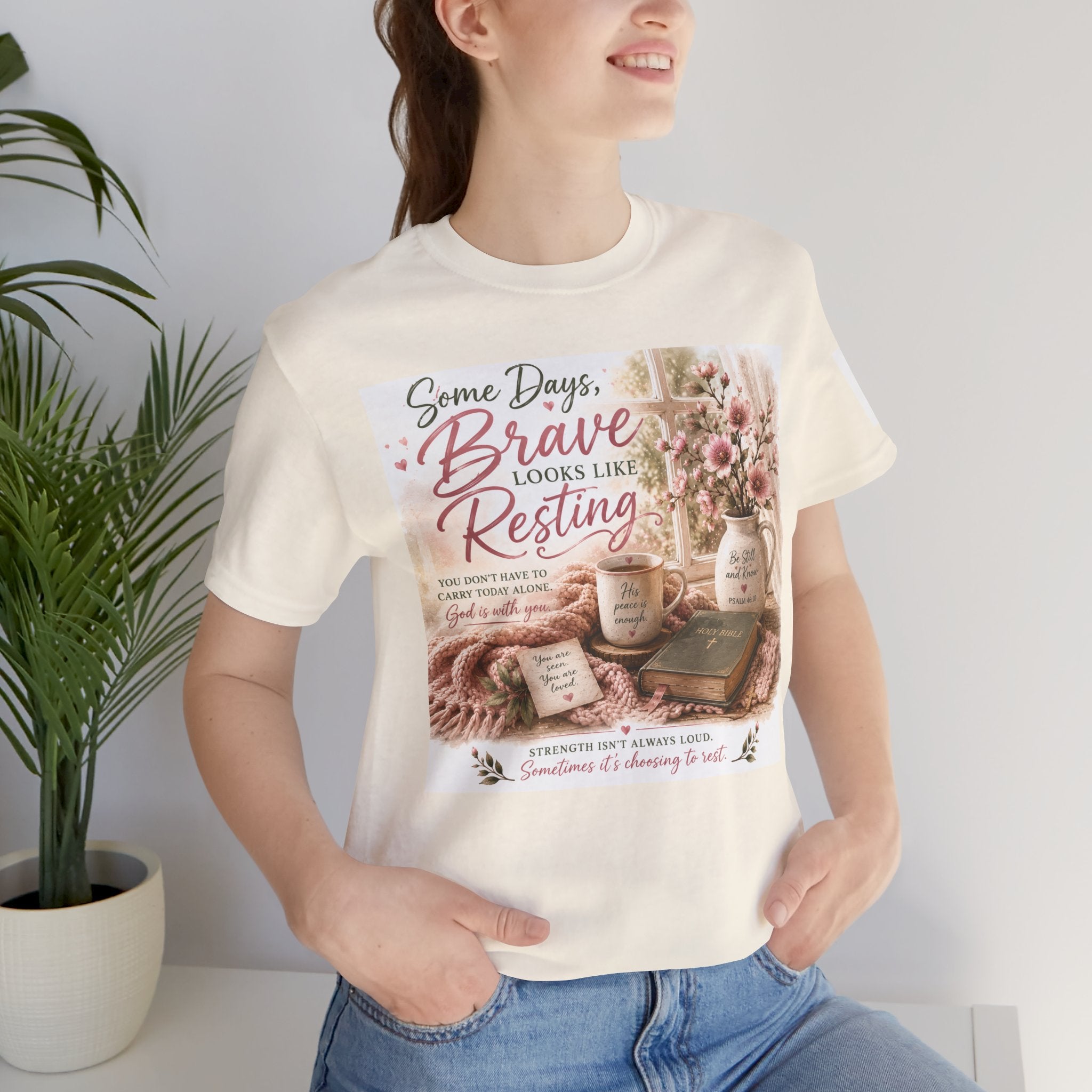 Some Days Brave Looks Like Resting |Breast Cancer Collection