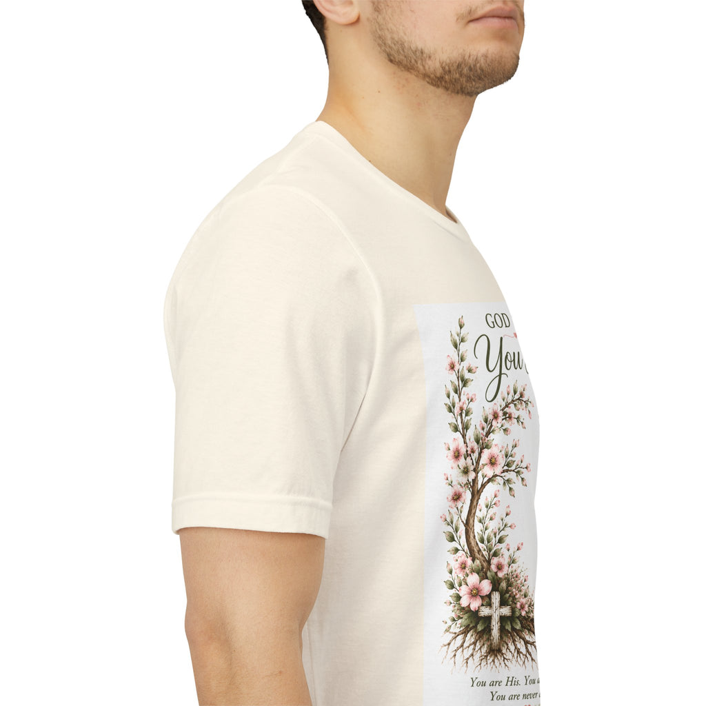 Julia's Graceful Roots™ Tee | God Says Floral T-Shirt