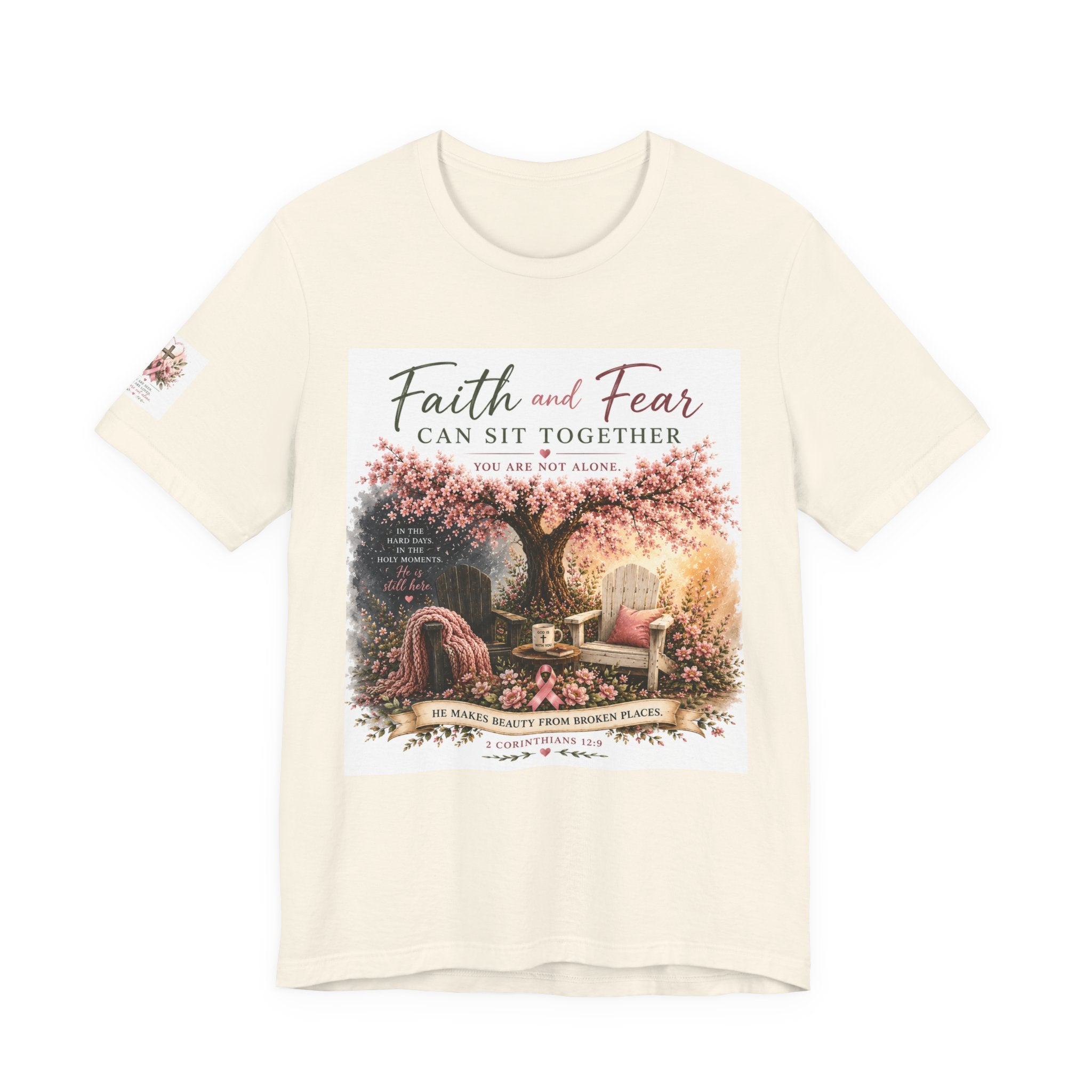 Julia's Graceful Roots™ Faith and Fear Can Sit Together | Breast Cancer Collection