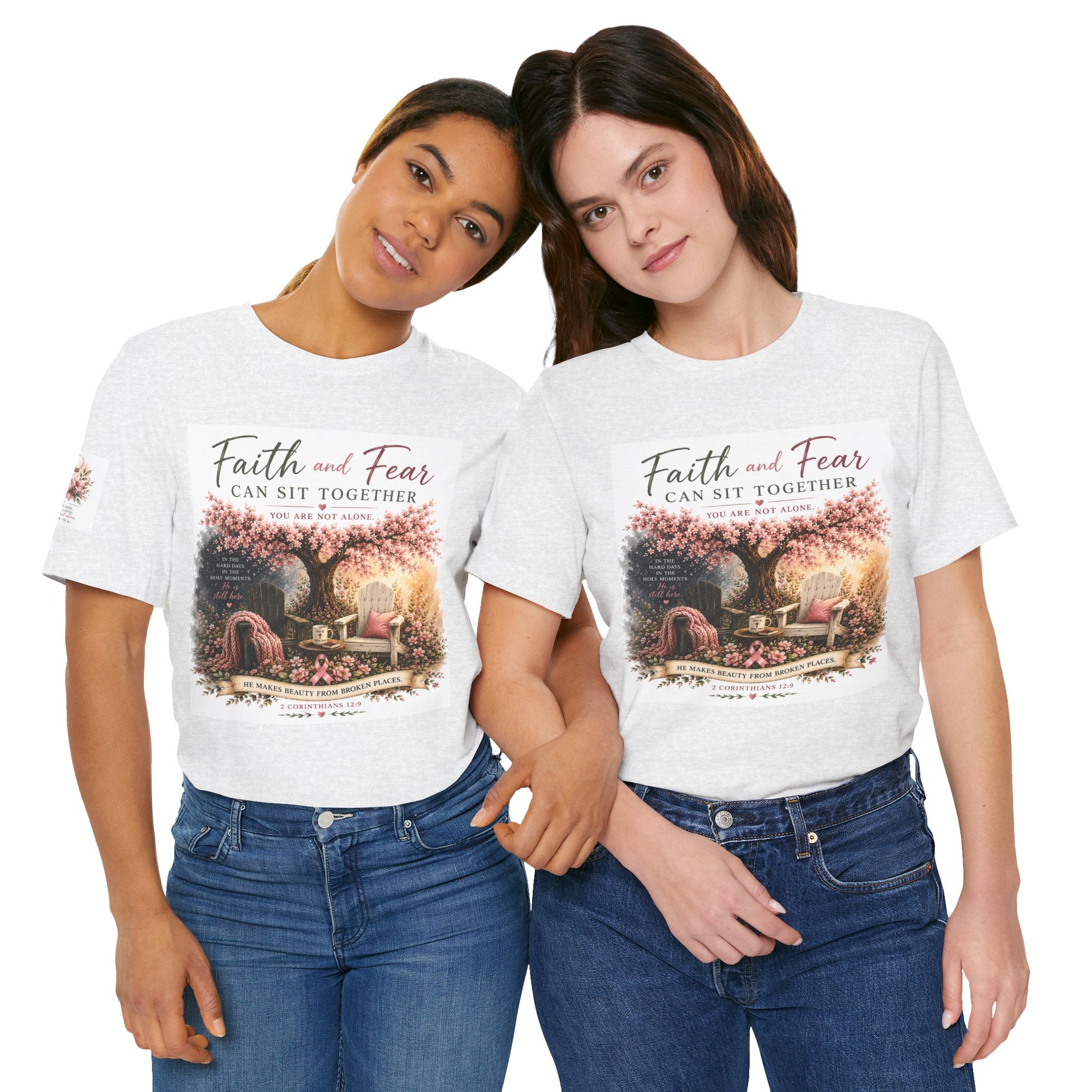 Julia's Graceful Roots™ Faith and Fear Can Sit Together | Breast Cancer Collection