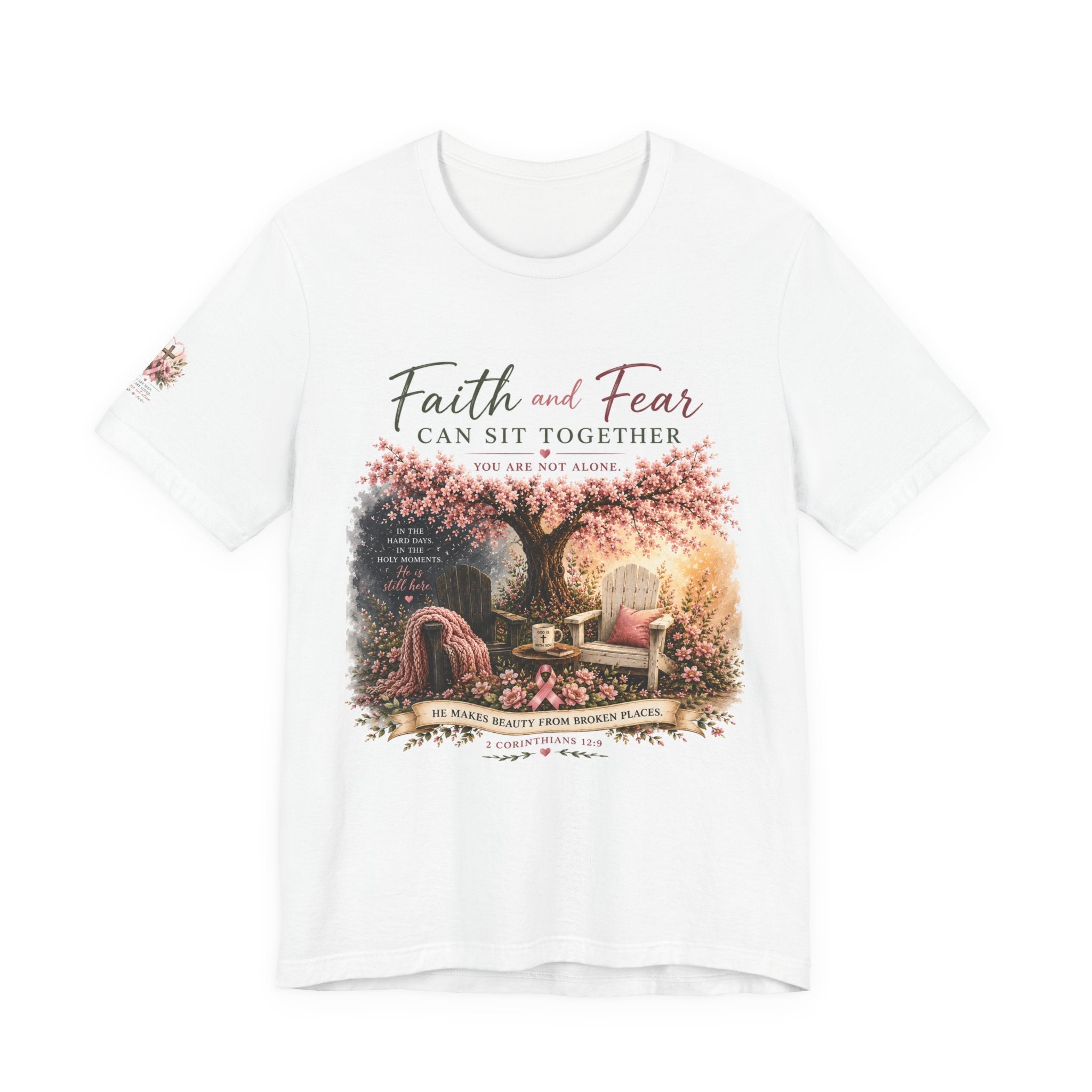 Julia's Graceful Roots™ Faith and Fear Can Sit Together | Breast Cancer Collection