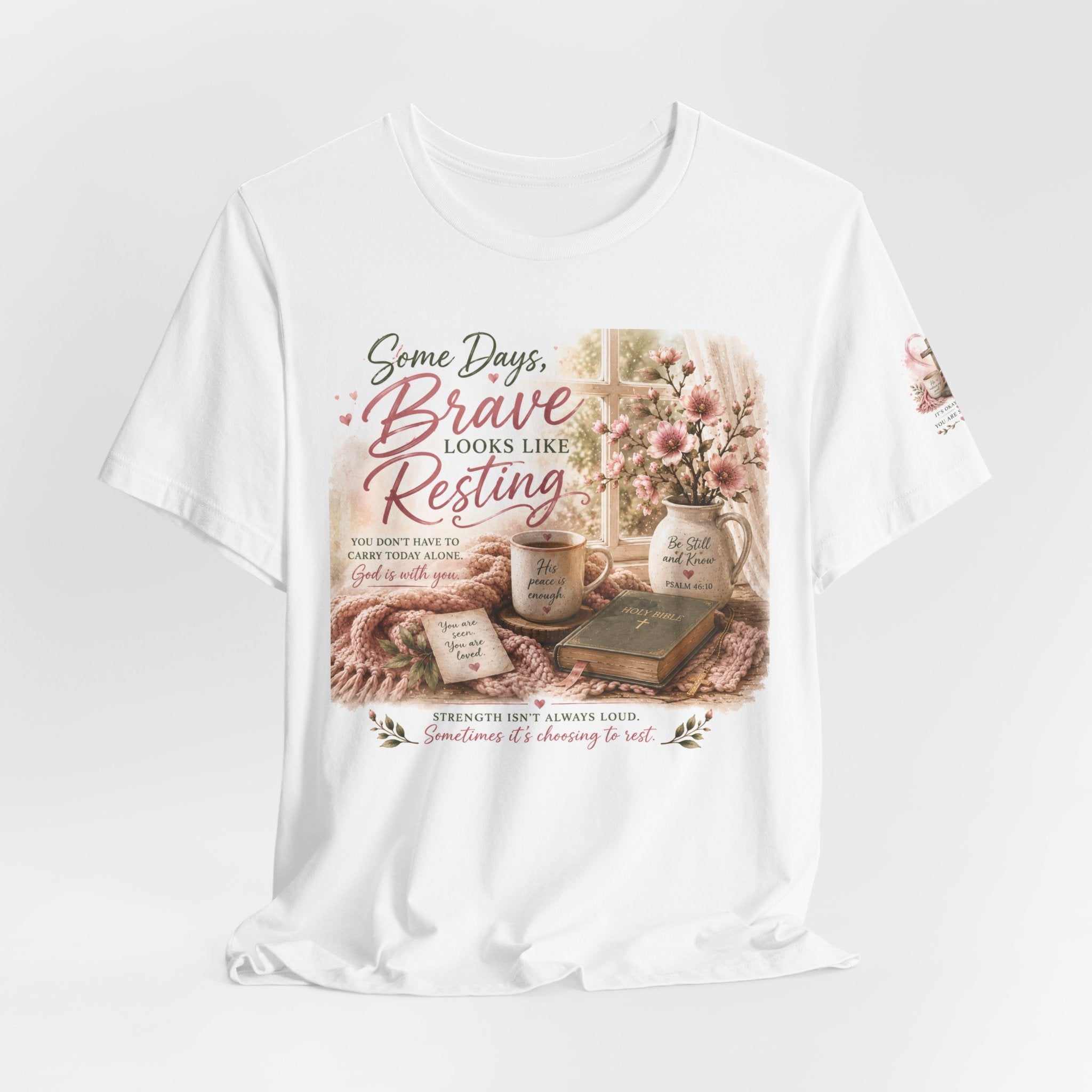 Some Days Brave Looks Like Resting |Breast Cancer Collection