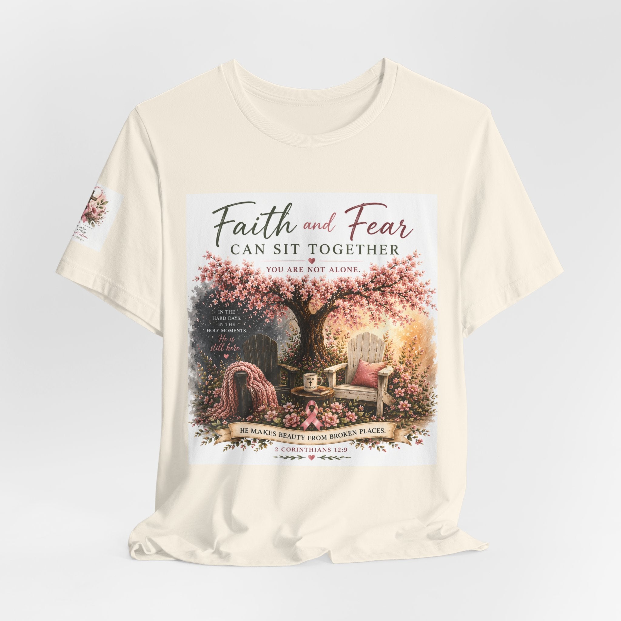 Julia's Graceful Roots™ Faith and Fear Can Sit Together | Breast Cancer Collection
