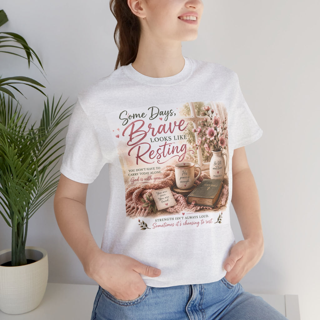 Some Days Brave Looks Like Resting |Breast Cancer Collection