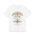 Julia's Graceful Roots™ Tee | Faith Over Fear Floral T-Shirt