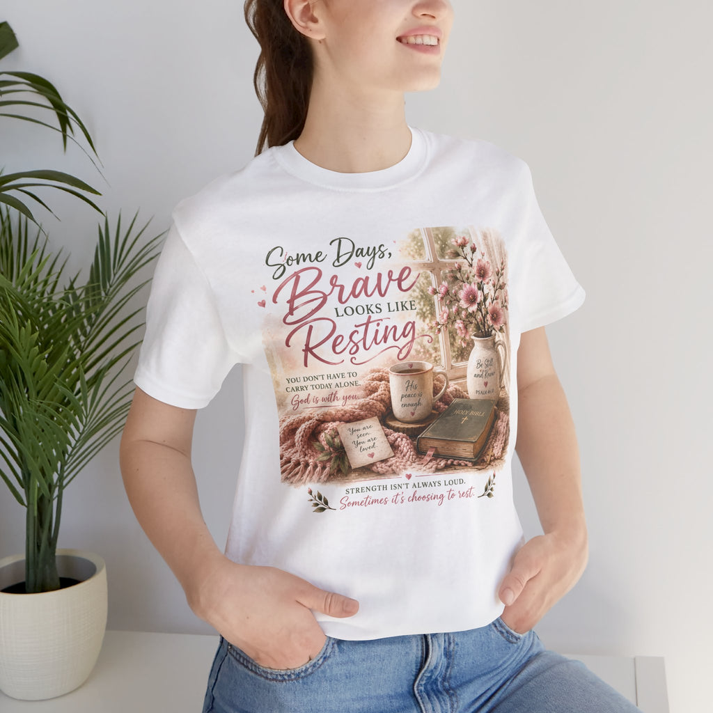 Some Days Brave Looks Like Resting |Breast Cancer Collection