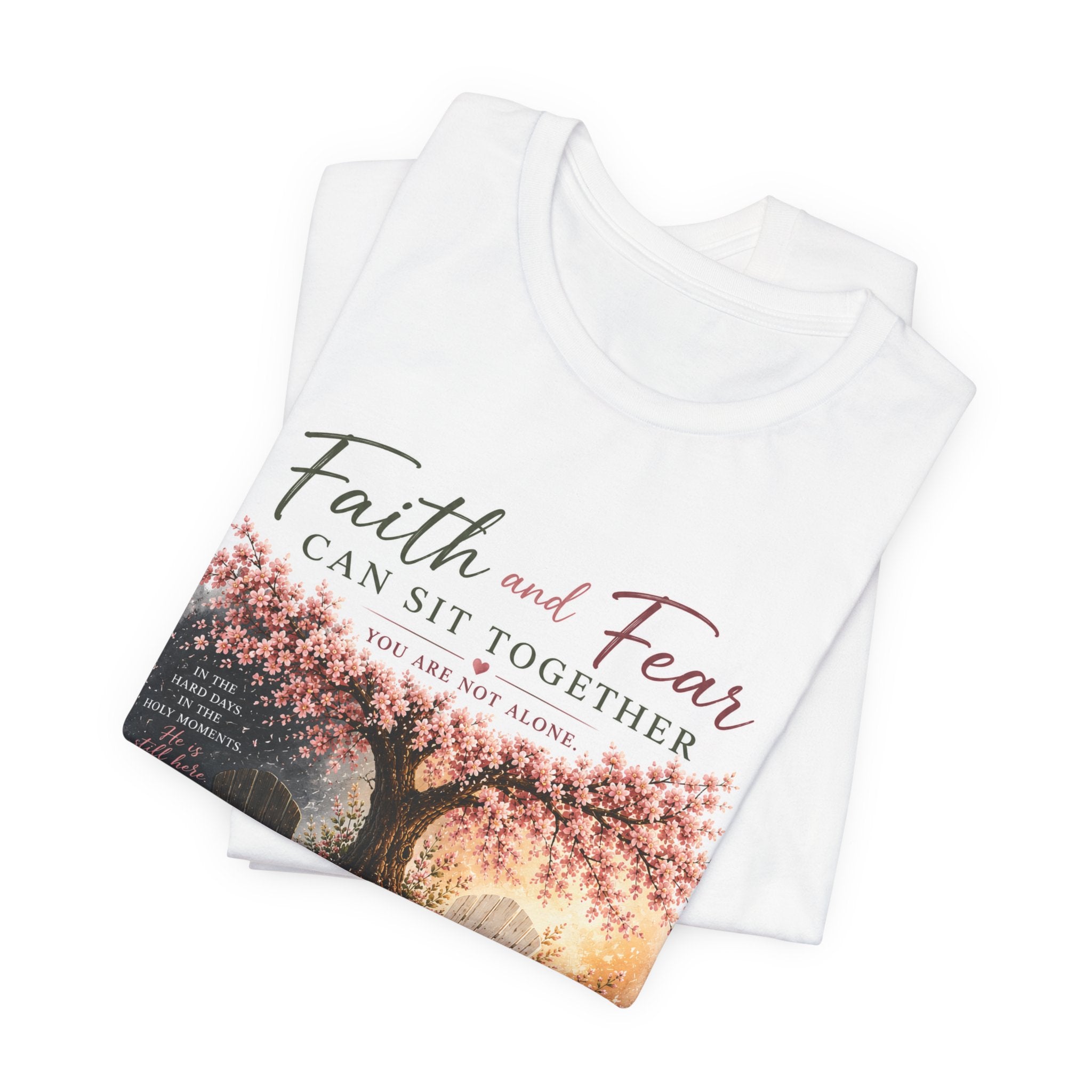 Julia's Graceful Roots™ Faith and Fear Can Sit Together | Breast Cancer Collection